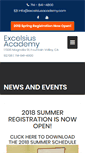 Mobile Screenshot of excelsiusacademy.com